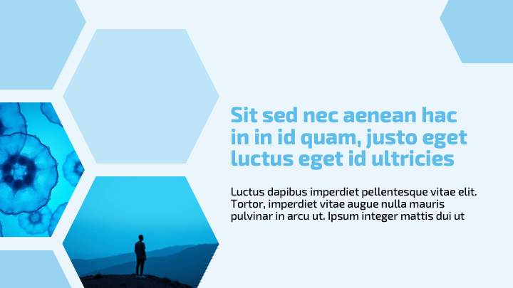 Hexaria Blue Geometric slide 2